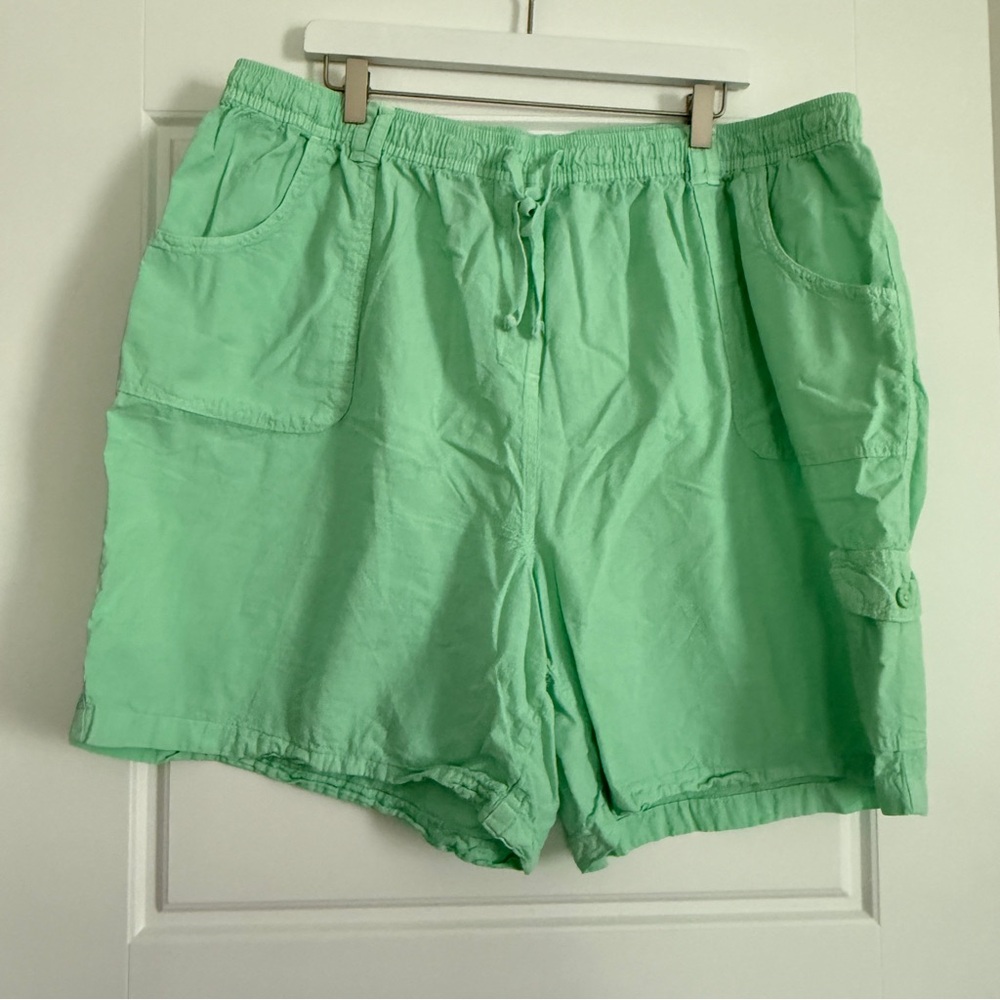 Karen Scott women’s Green Casual Shorts